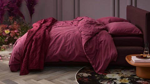 Plaid Billie, rood