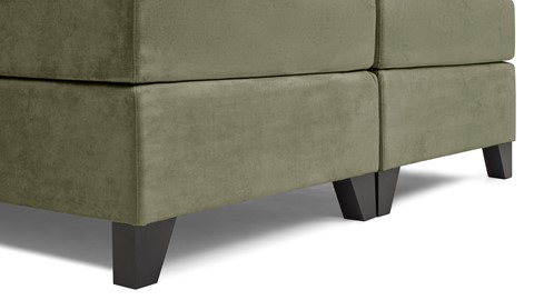 Hotelboxspring Suite met topper Comfort, sage