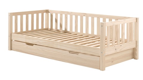 Kajuitbed Fritz met slaaplade, naturel