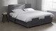 Boxspring Move verstelbaar met Silver Pocket deluxe Foam, blauw