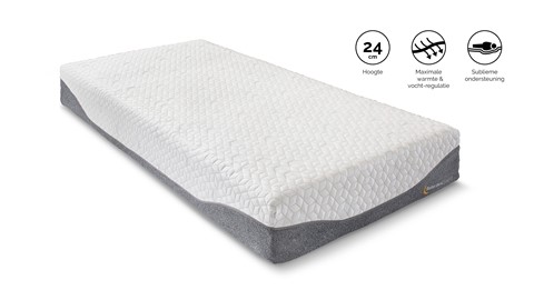 Traagschuimmatras Bamboo Cool deluxe