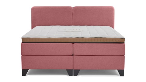 Hotelboxspring Executive met topper Luxury, blush