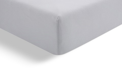 Hoeslaken Biologisch jersey matras, grijs