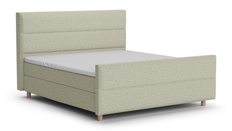 Boxspring Mica - Bold touch, green