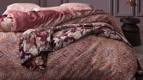 Sprei Claire, rood