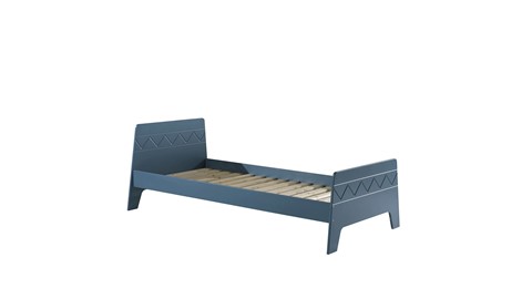 Bed Wynnie, blauw