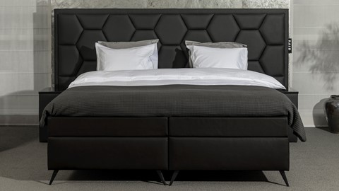 Kort leven Gezond Voetganger Boxspring BALR Superior vlak met gestoffeerd matras | Beter Bed