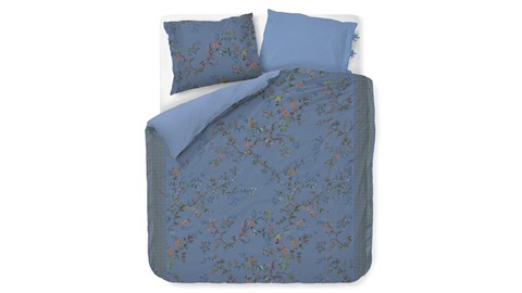 Dekbedovertrek Bustani, blue