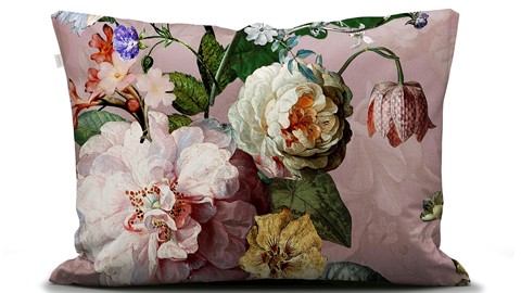 Kussensloop Fleur Woodrose, woodrose
