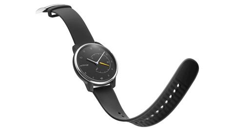 Smart horloge Move ECG, zwart