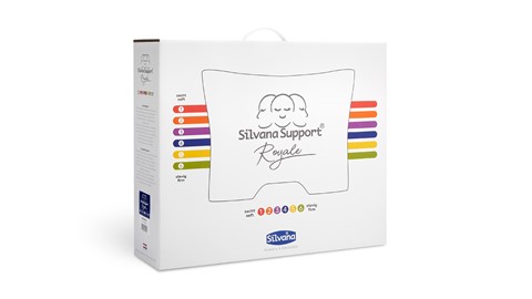 Hoofdkussen Silvana Support Royale blauw, blauw