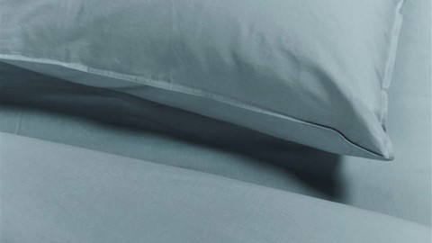 Dekbedovertrek Cotton Uni, blue