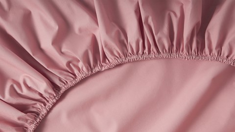 Hoeslaken Shizu, roze