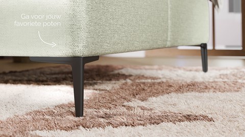 Boxspring Emerald - Bold touch, green