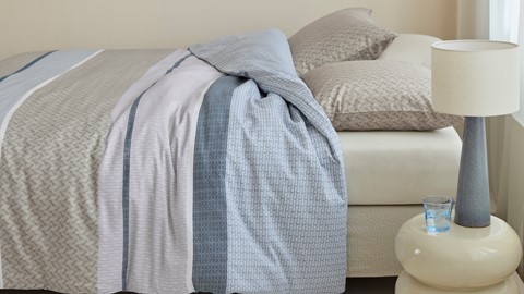 Dekbedovertrek Hilde, blue