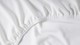 Hoeslaken Kayori Kyoto splittopper, wit