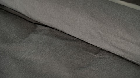 Dekbedovertrek Abel, antracite