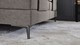 Boxspring Jade verstelbaar met gestoffeerd matras, liver