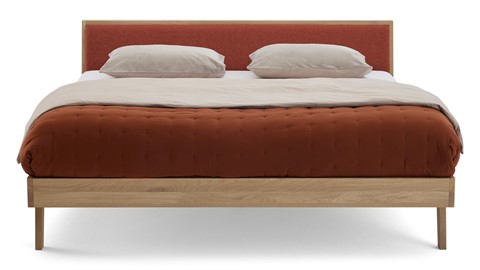 Bed Skogar exclusief bodem en matras, red