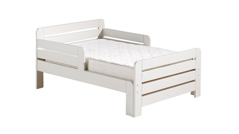 Bed Jumper met matras 160+40cm, wit