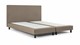 Box Ambra vlak zonder matras, taupe