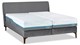 Boxspring Elite Cocoon vlak met Slow Motion 2 matras, grijs