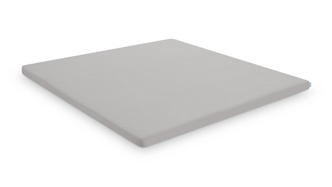 Hoeslaken B Bright Jersey topper, lichtgrijs