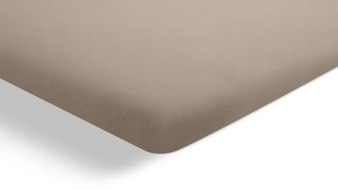 Hoeslaken Shizu topper, taupe