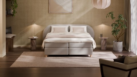 Boxspring Flow, off white