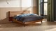 Boxspring Element Hallbar vlak met Balance matras, olbia caramel