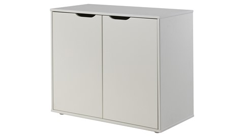 Commode Pino 2 deuren, wit