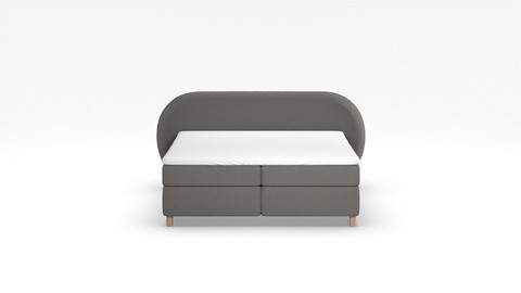 Boxspring Flow, light grey
