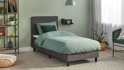 gemeenschap verf Decoratie Boxspring Cisano vlak met gestoffeerd matras | Beter Bed