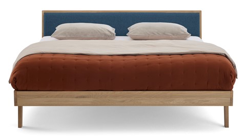 Bed Skogar exclusief bodem en matras, dark blue