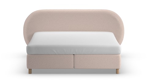 Boxspring Flow - Warm wool, beige