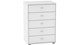 Commode Tokio met 5 laden, wit