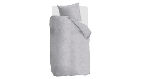 Dekbedovertrek Edo, soft grey