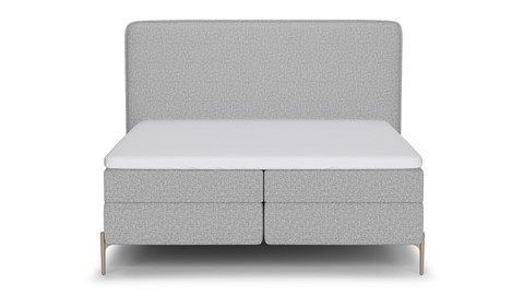 Boxspring Quartz - Linen touch, licht grey