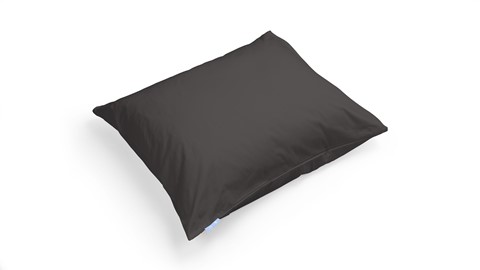 Kussensloop B Bright Percale (set van 2 stuks), antraciet