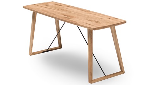TEMPUR® Voetenbank Design, oak
