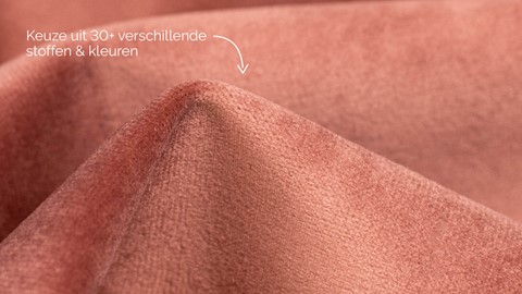 Boxspring Amber - Velvet glow, blush