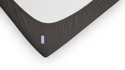 Hoeslaken B Bright Jersey splittopper, antraciet