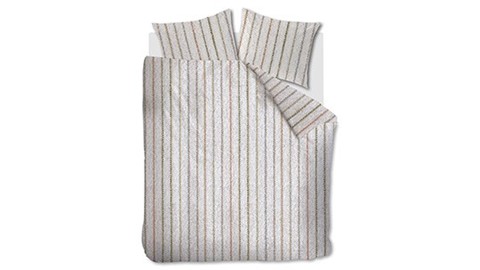 Dekbedovertrek Soft Lines, off-white