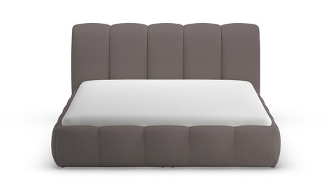 Bed Dune - Warm wool, dark grey