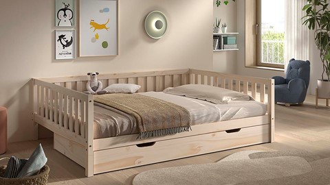 Kajuitbed Dallas met slaaplade Kajuitbed Dallas met slaaplade