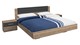 Bed Burgos, eiken sanremo/grijs