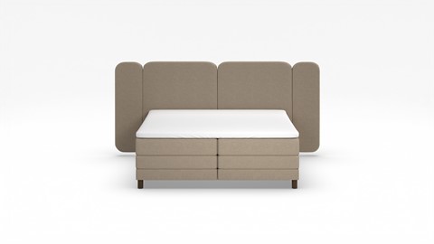 Elektrische boxspring Ridge, beige