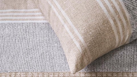 Dekbedovertrek Stitches, grey