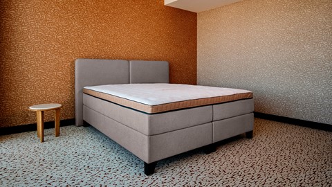 Hotelboxspring Executive met topper Luxury, beige
