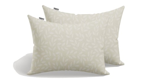 HappyBed Sand Drift - kussensloop (set van 2 stuks), taupe